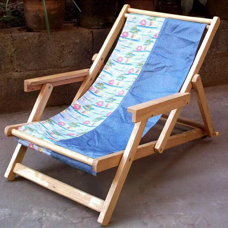 Portable Wood Beach Chair